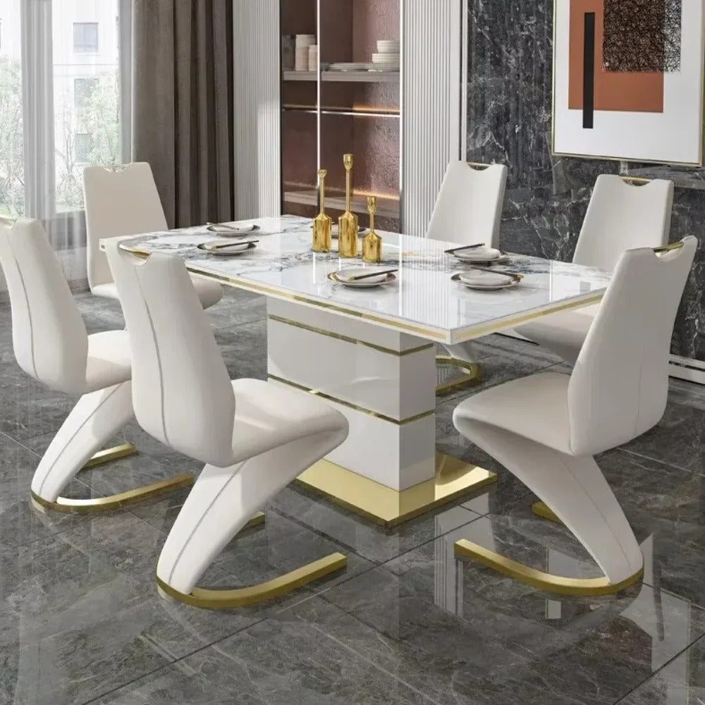 Royal Marble Table Set