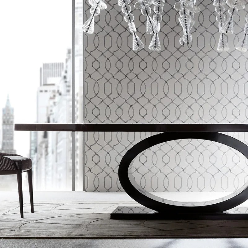 Italian Marble Infinity Table