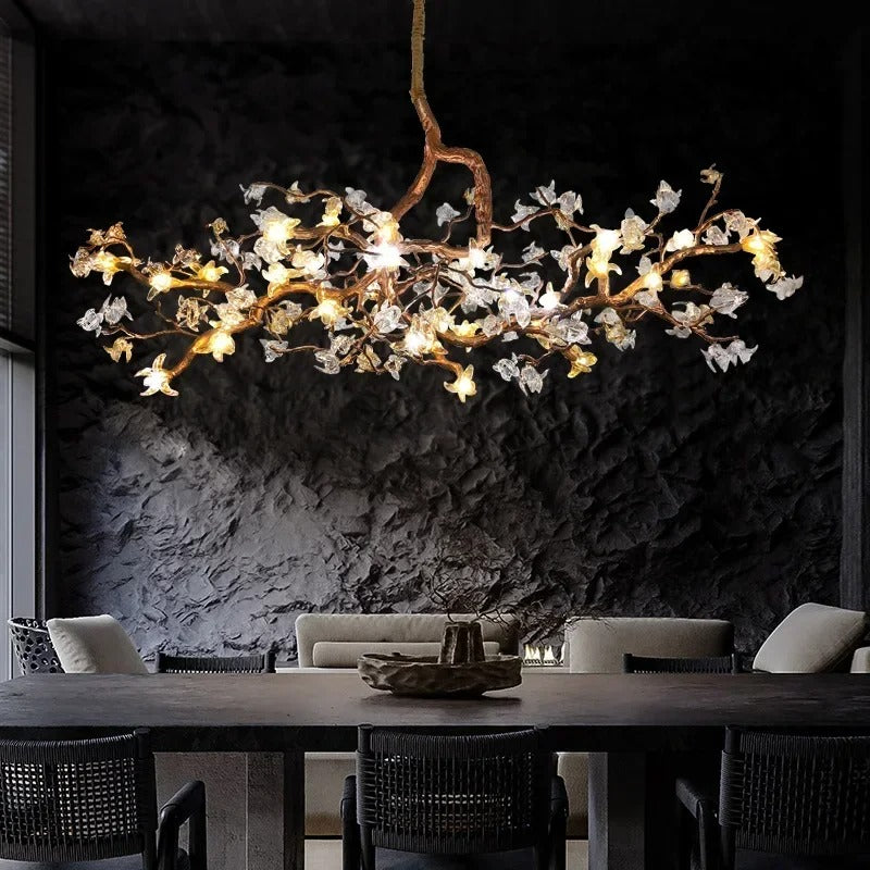 Flower Branch Chandelier