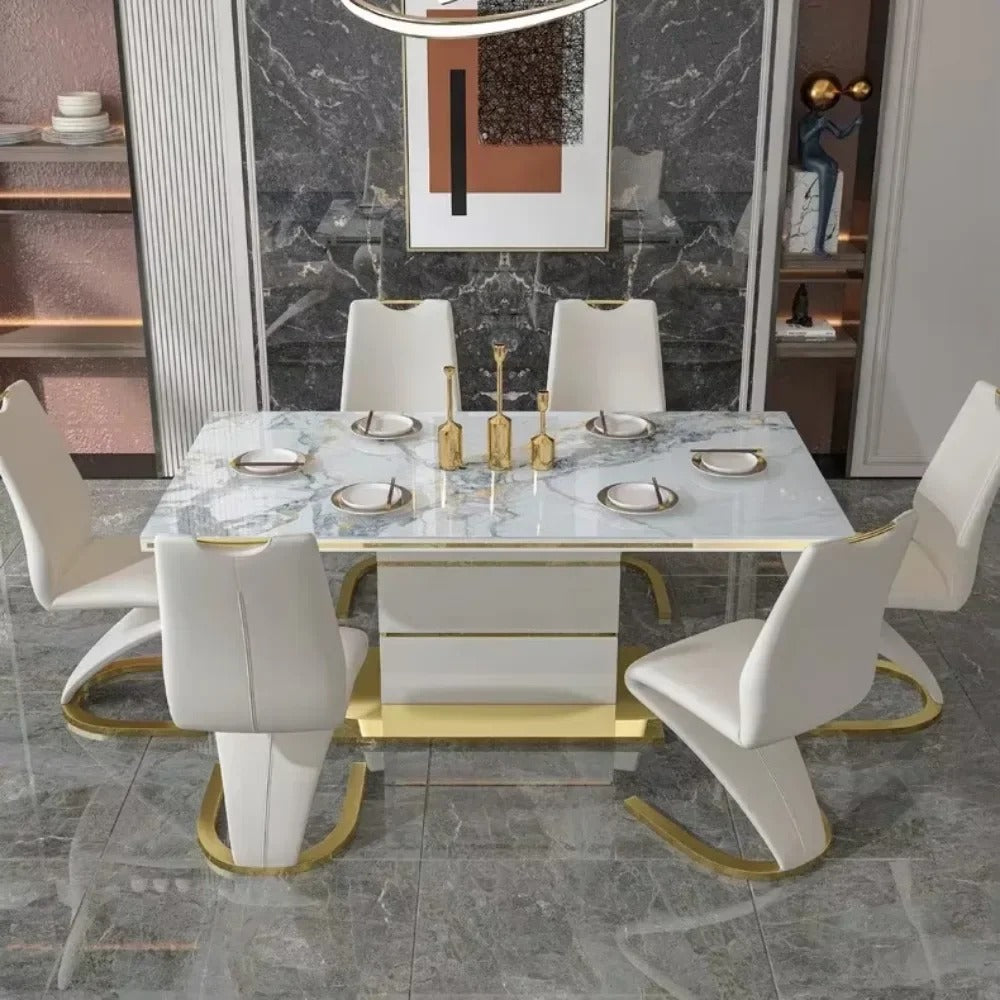 Royal Marble Table Set