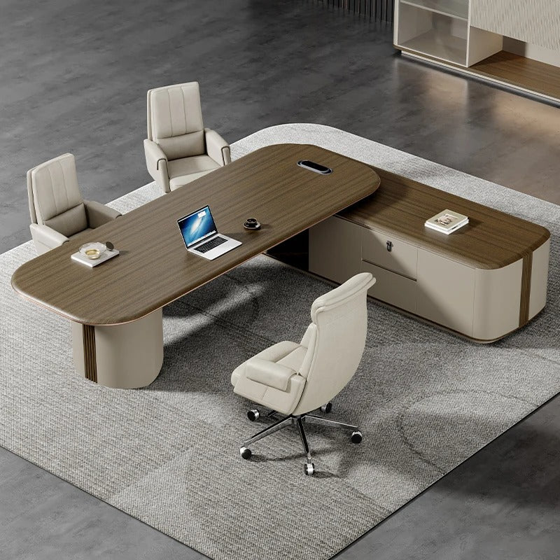 L Shaped Director Desk