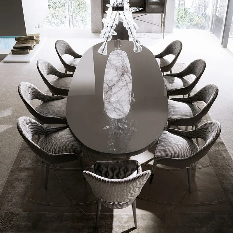 Italian Marble Infinity Table
