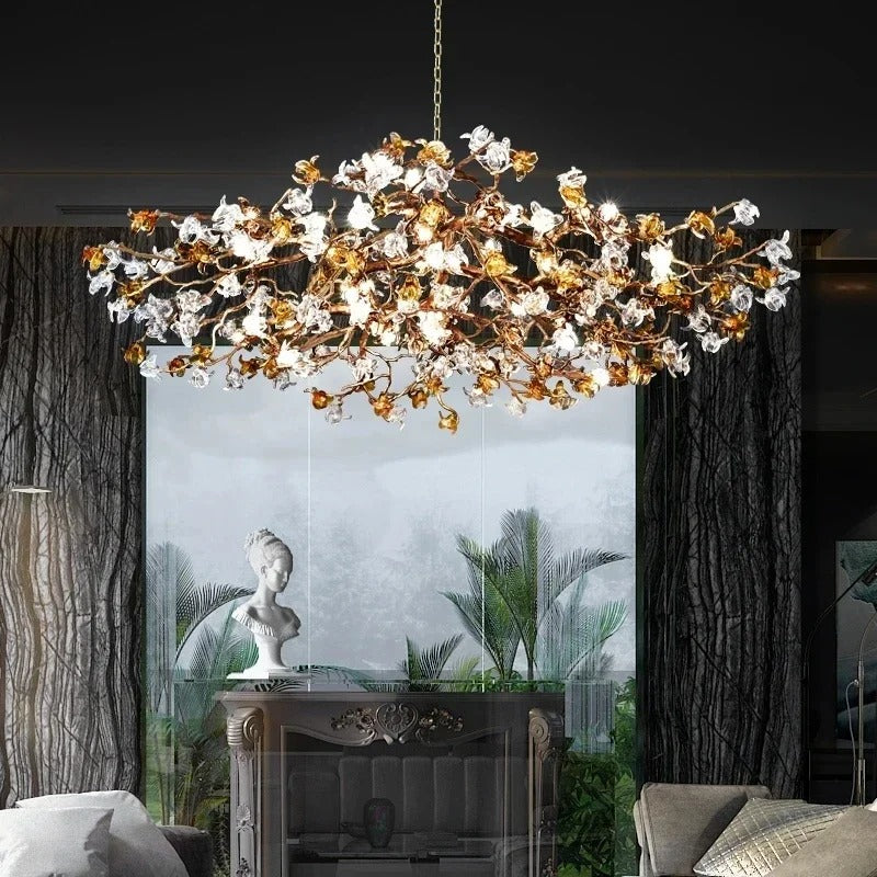 Flower Branch Chandelier