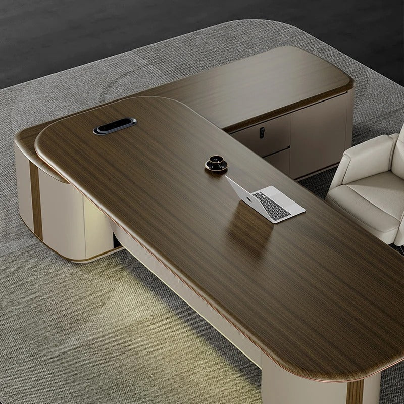 L Shaped Director Desk