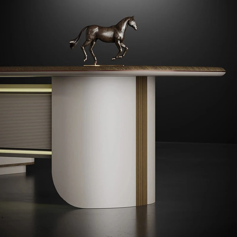 L Shaped Director Desk