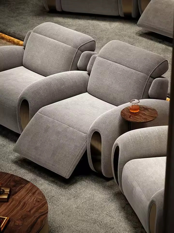 Italian Leather Cinema Sofa