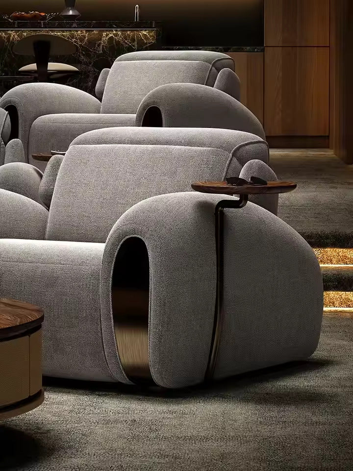 Italian Leather Cinema Sofa
