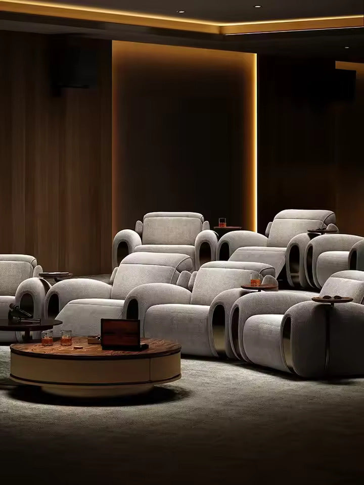 Italian Leather Cinema Sofa