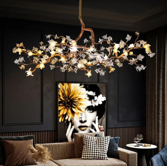 Flower Branch Chandelier
