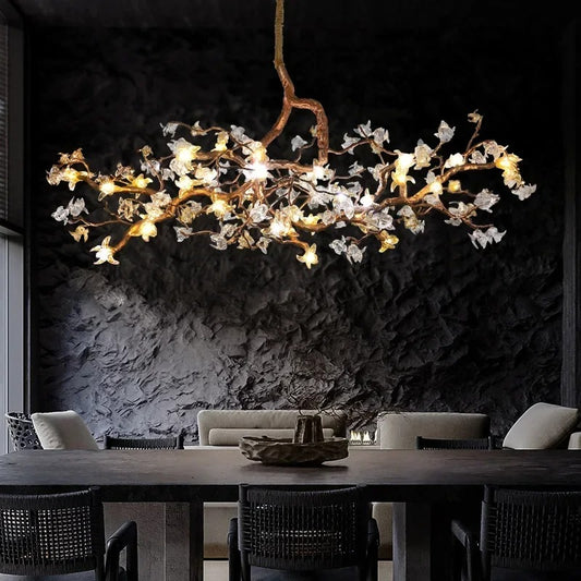 Flower Branch Chandelier