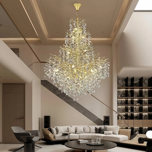 Crystal Branch Chandelier